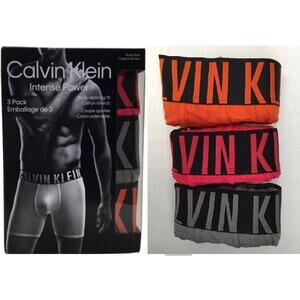 Men's Calvin Klein Intense Power Microfiber 3 Boxer Brief NB2597 926 XS